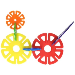 Bouwschijven - 640 stuks in Twee Formaten