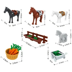 Bouwset Boerderij - 89dlg.