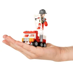 Bouwset Brandweer Ladderwagen - 63dlg.