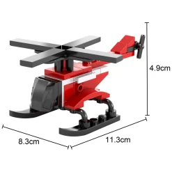Bouwset Brandweerhelikopter - 41dlg.