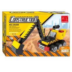 Bouwset Constructie Graafmachine - 75dlg.