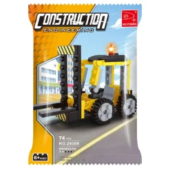 Bouwset Constructie Heftruck - 74dlg.