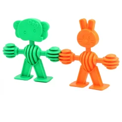 Bouwset Dierenvormpjes in Opbergbox, 32dlg.