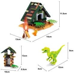 Bouwset Dino Verblijf - 252dlg.