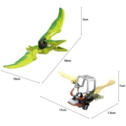 Bouwset Dino Vliegmachine - 65dlg.