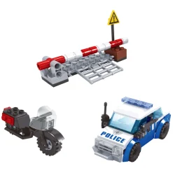 Bouwset Politie Roadblock - 127dlg.