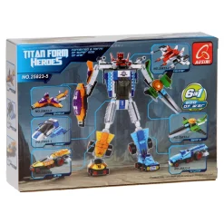 Bouwset Titan Heroes - Space Explorer Oranje - 96dlg.