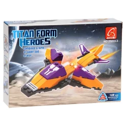 Bouwset Titan Heroes - Space Oranje - 49dlg.