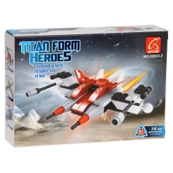 Bouwset Titan Heroes - Space Rood - 73dlg.