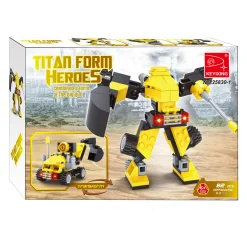 Bouwset Transformeer Robot Graafmachine - 82 dlg.