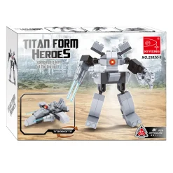 Bouwset Transformeer Robot / Spaceship - 81dlg