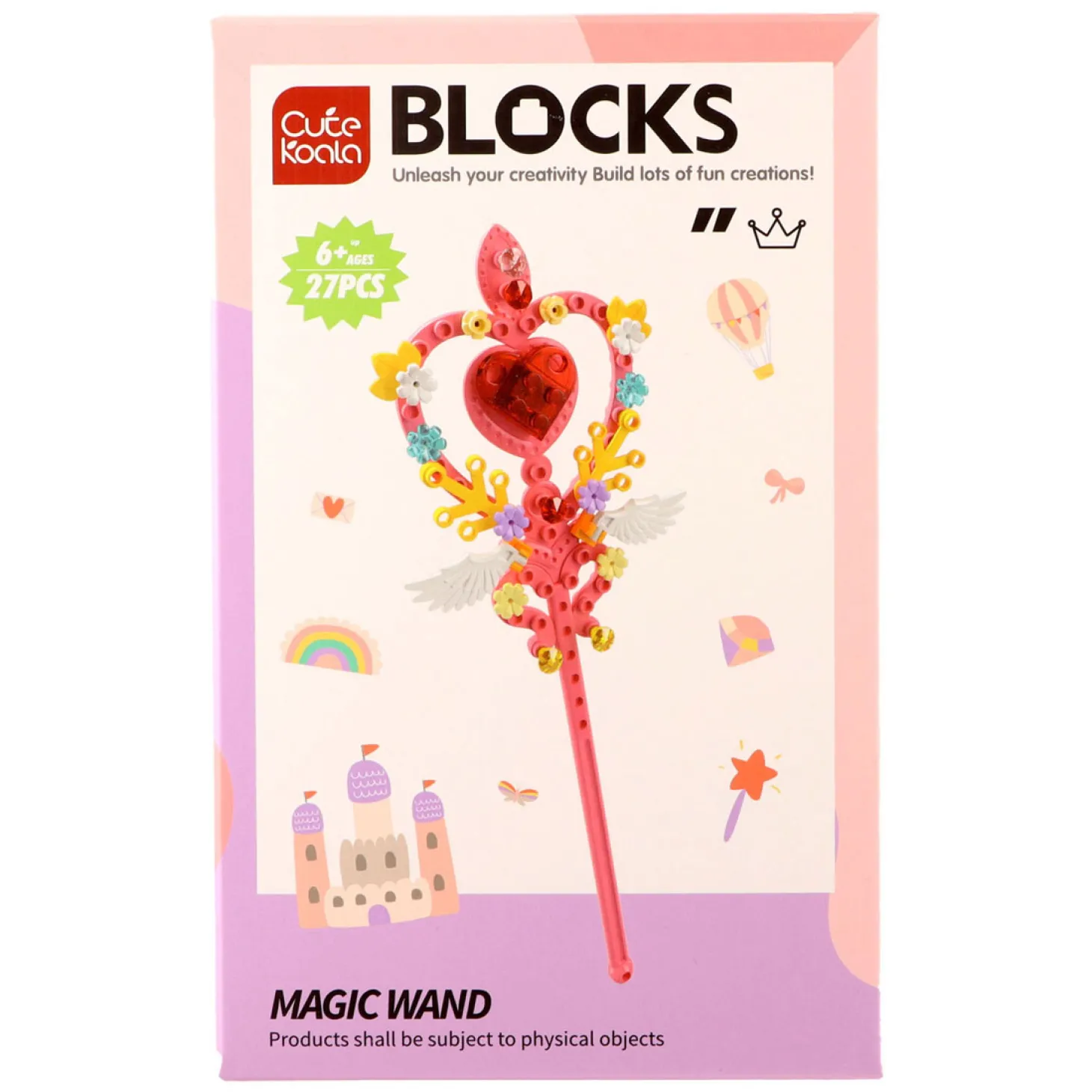 Bouwsteentjes Toverstaf - 27dlg.