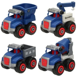 Bouwvoertuig in Opbergbox