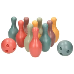 Bowlingset Pastel Kleuren, 12dlg.