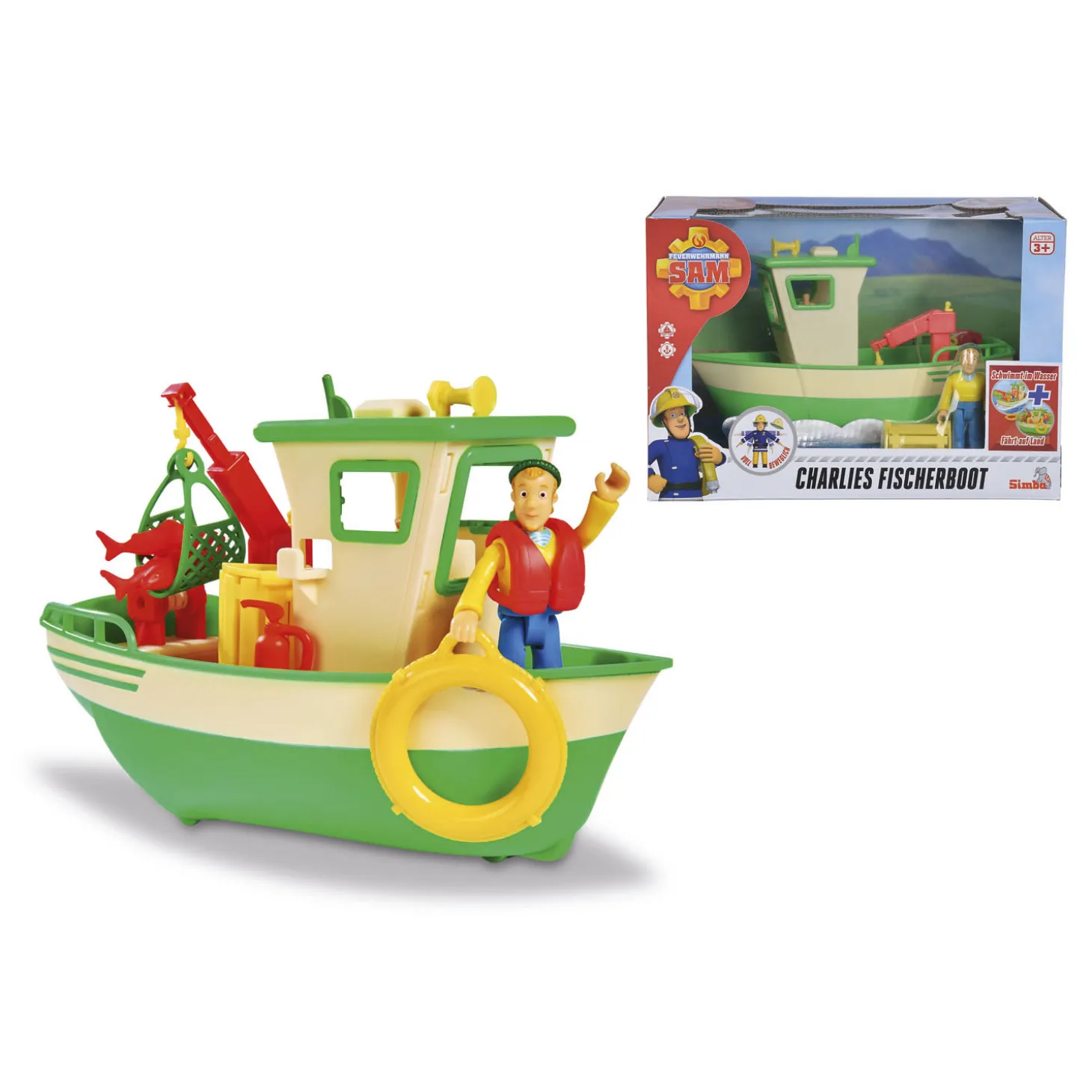 Brandweerman Sam Charlie's Vissersboot