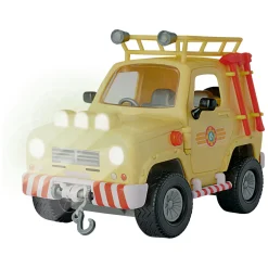 Brandweerman Sam Mountain 4x4 Jeep met Figuur