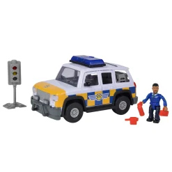 Brandweerman Sam Politie Auto 4x4 met Figuur