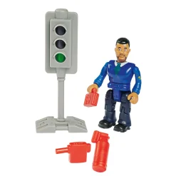 Brandweerman Sam Politie Auto 4x4 met Figuur