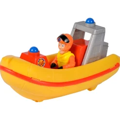 Brandweerman Sam Reddingsboot met Speelfiguur Elvis