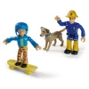 Brandweerman Sam Speelfiguren - Elvis, Norman, Nipper