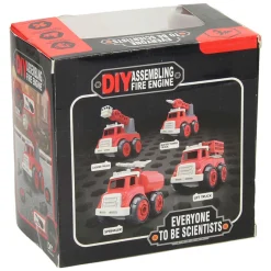 Brandweervoertuig met Schroefbare Wielen - Rood