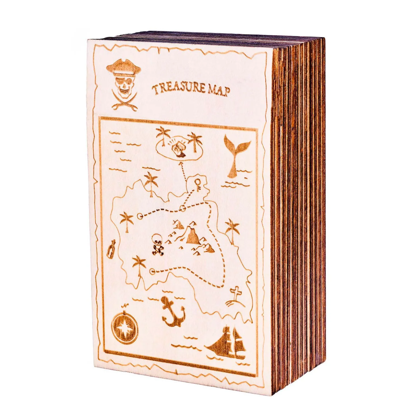 Breinpuzzel Houten Escape Box - Caribbean ***