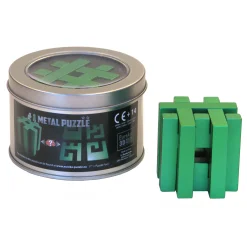 Breinpuzzel Metaal in Blik - Hashtag **