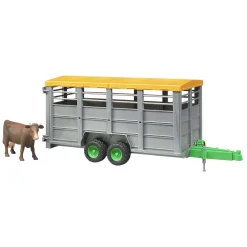 Bruder Veetransportwagen met Koe 1:16