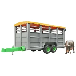 Bruder Veetransportwagen met Koe 1:16