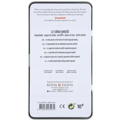 Bruynzeel 12 Kleurpotloden In Blik - Ijsvogel