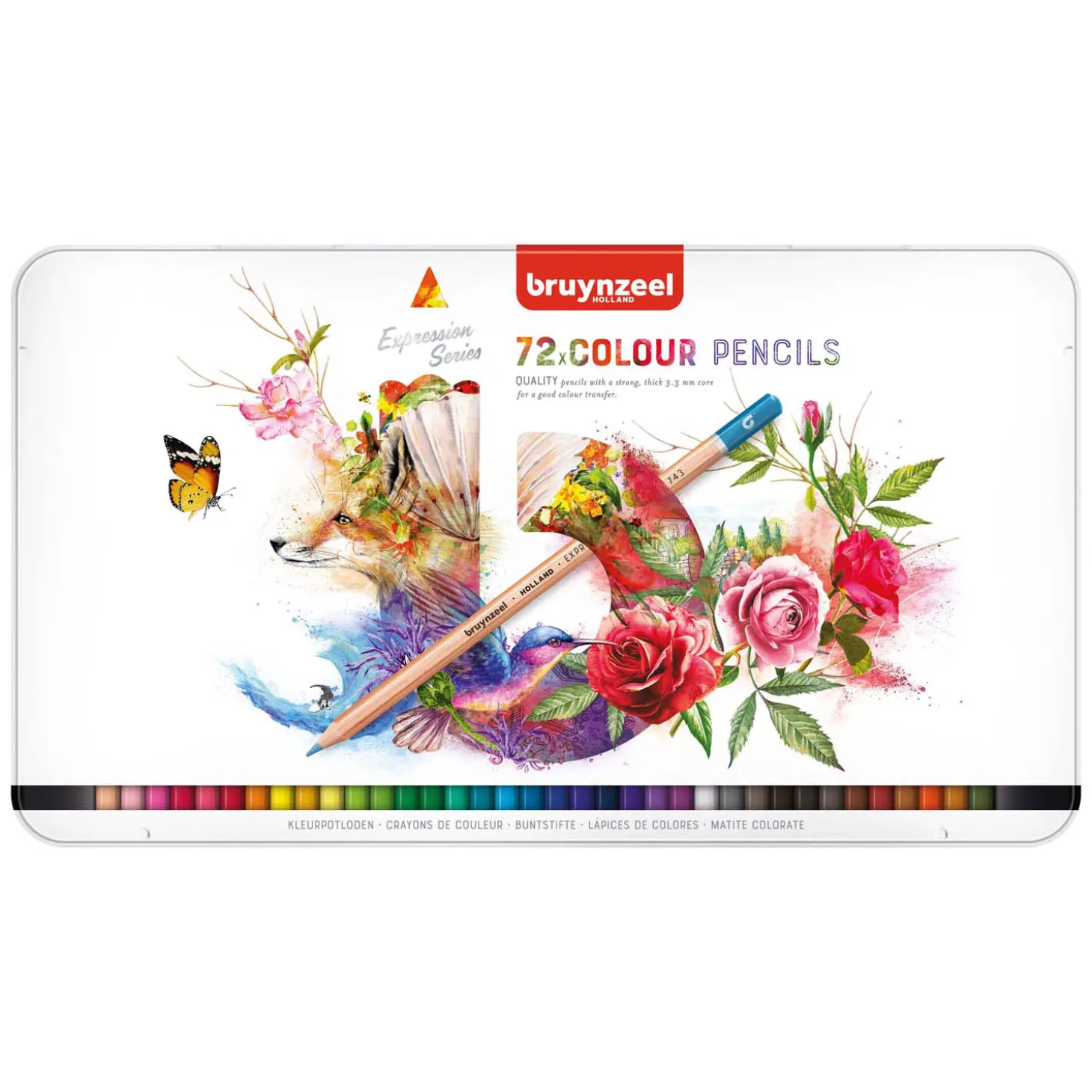 Bruynzeel Expression Kleurpotloden Blik 72