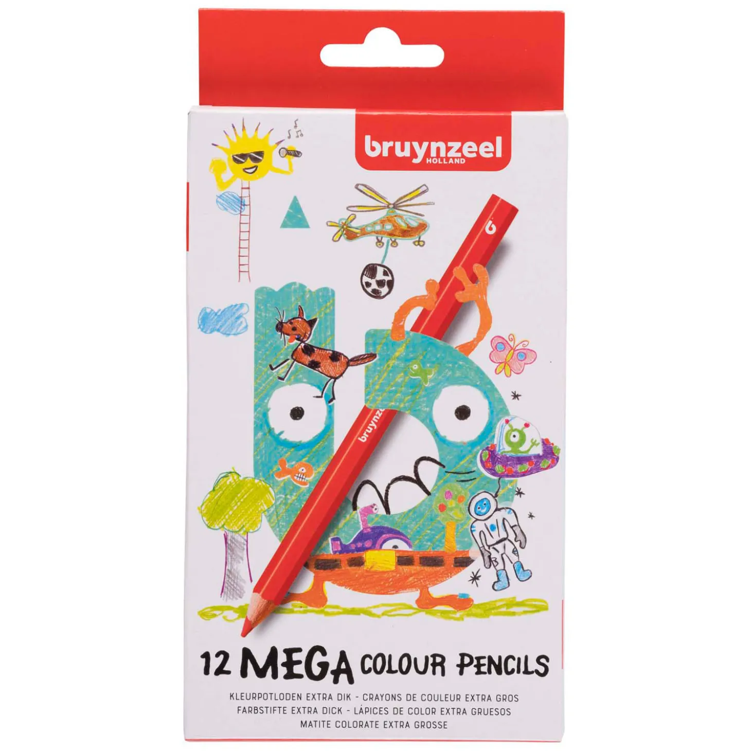 Bruynzeel Mega Kleurpotloden Set 12