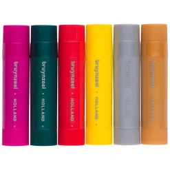 Bruynzeel Plakkaatverf Sticks Metallic, 6st.