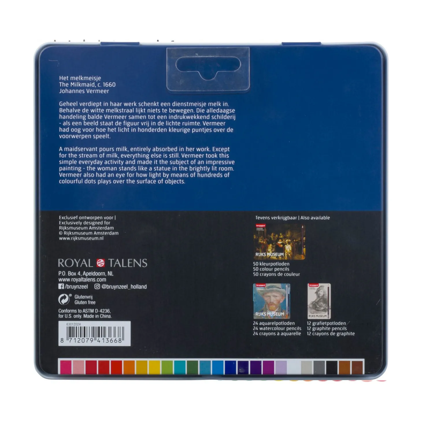 Bruynzeel Rijksmuseum Kleurpotloden, 24st.