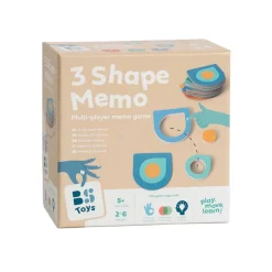 BS Toys 3 Vormen Memo