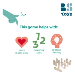 BS Toys Fins Houten Werpspel