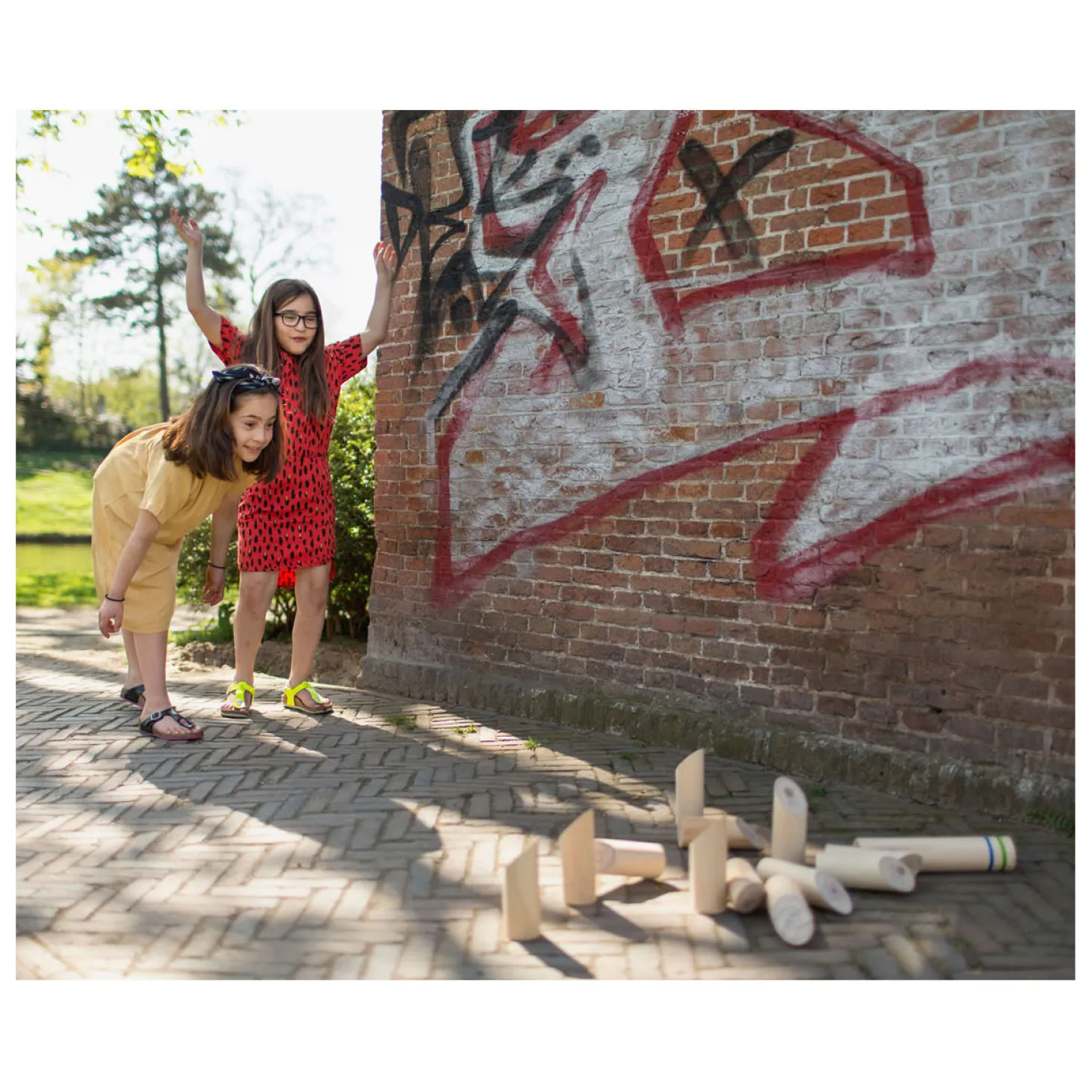 BS Toys Fins Houten Werpspel