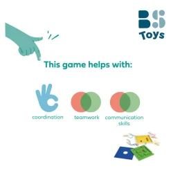 BS Toys Houten Balansspel Ballen