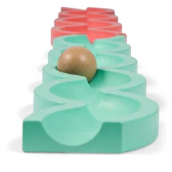 BS Toys Houten Ballenbaan Geef Door en Speel - 4dlg.