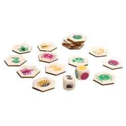 BS Toys Houten Beestjes Zoekspel, 20dlg.