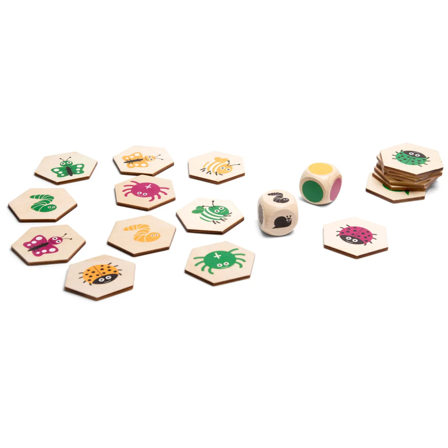 BS Toys Houten Beestjes Zoekspel, 20dlg.