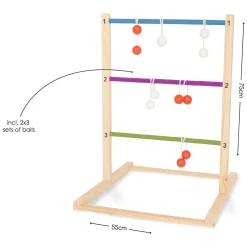 BS Toys Houten Ladderspel Werpspel, 7dlg.