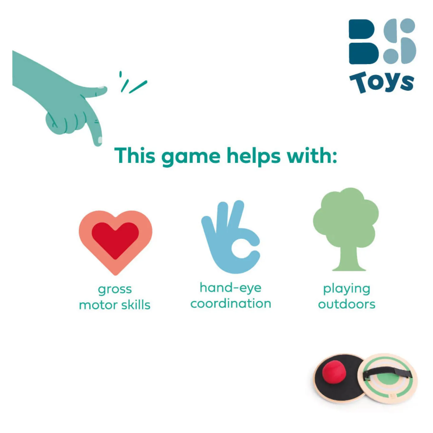 BS Toys Houten Vangwerpspel