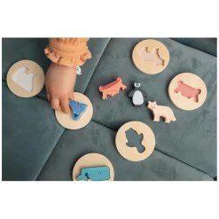 BS Toys Houten Vormenpuzzel, 6st.