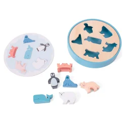 BS Toys Houten Vormenstoof, 6dlg.