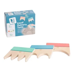 BS Toys Houten Zandpatroon Kammen, 3dlg.
