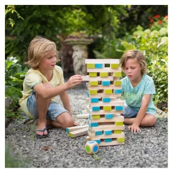 BS Toys Mega Houten Wiebeltoren Spel, 61dlg.