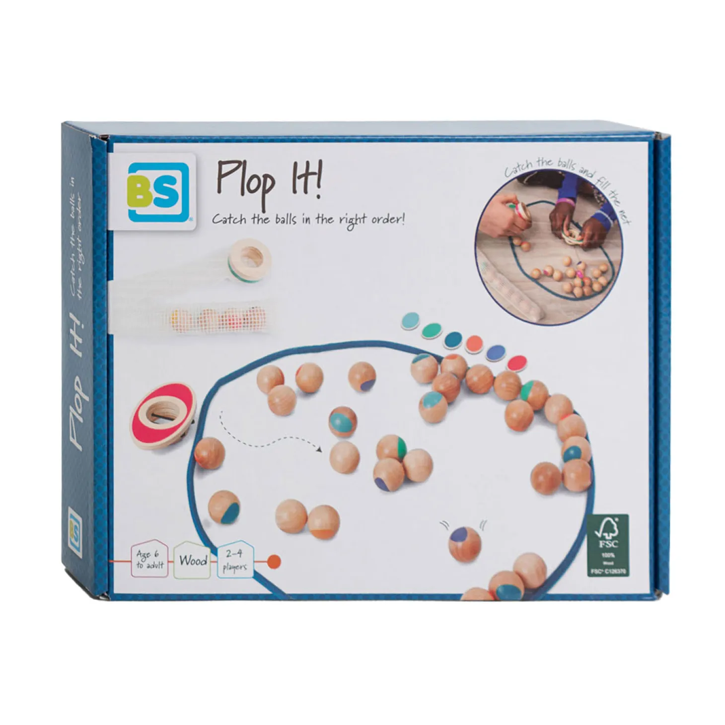 BS Toys Plop It! Houten Spel