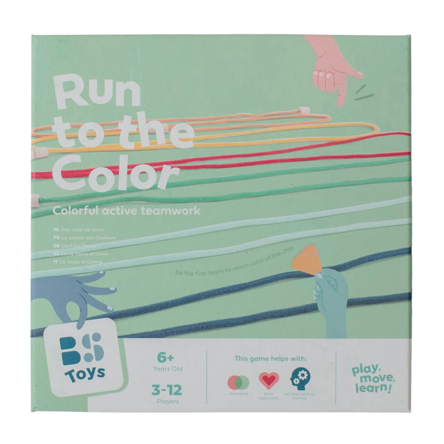BS Toys Ren Naar de Kleur Buitenspel