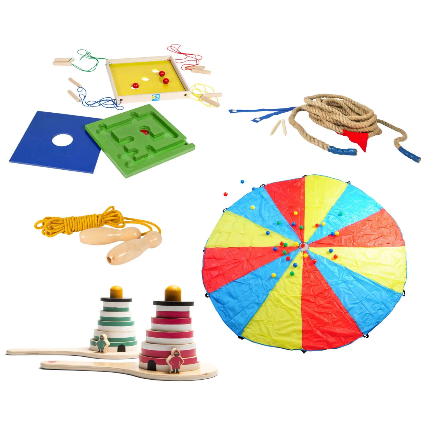 BS Toys Teamwork Box Buitenspellen